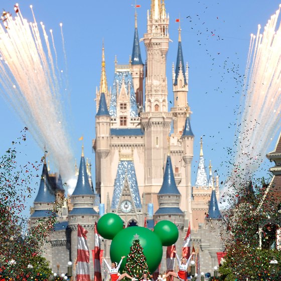 Disney's Magic Kingdom competes with Universal Studios for tourist dollars in Orlando.