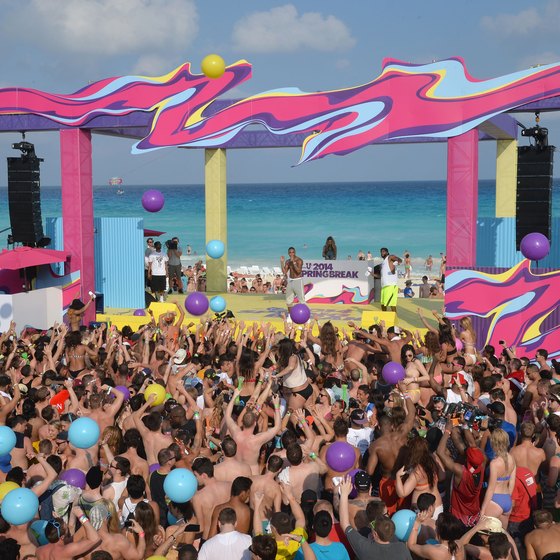 The Oasis Cancun serves as the unofficial Spring Break headquarters.