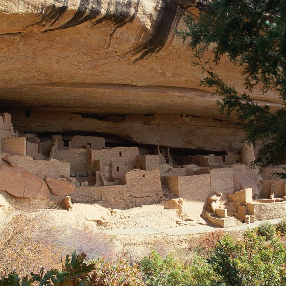 Cliff dwelling are among the attractions at Mesa Verde National Park.