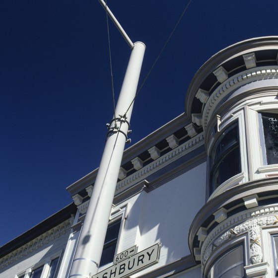 The intersection of Haight and Ashbury streets form the center of this San Francisco district.