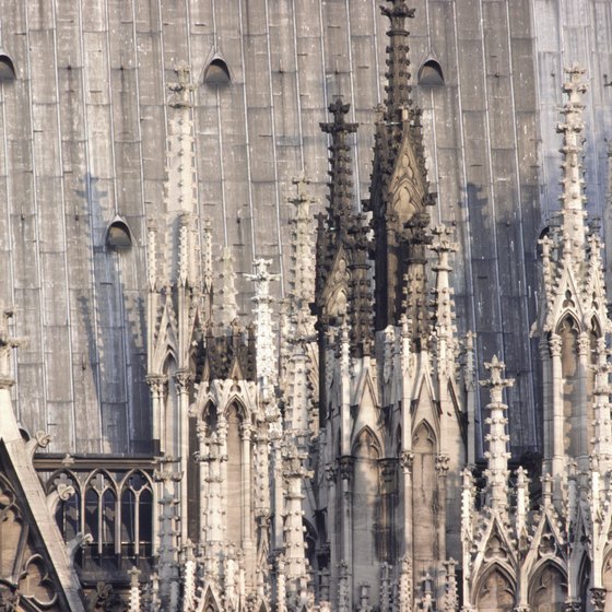 Cologne's main tourist attraction is the Gothic cathedral in the center of town.