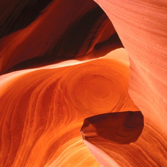 Utah's slot canyons make interesting backpacking destinations.