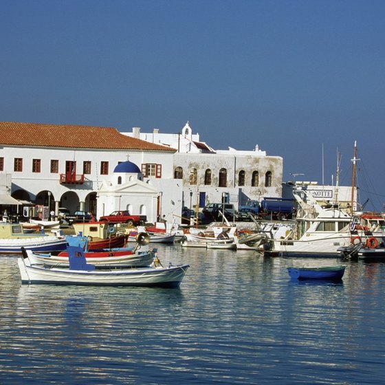 Coastal Greece is still temperate during October.