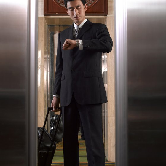 Keeping your suit in shape for business travel is important.