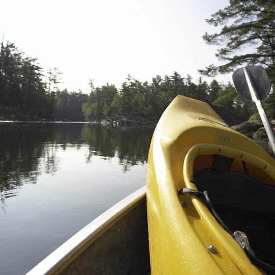 A kayak trip along Ohio's scenic Mohican River can be a relaxing way to spend a day.