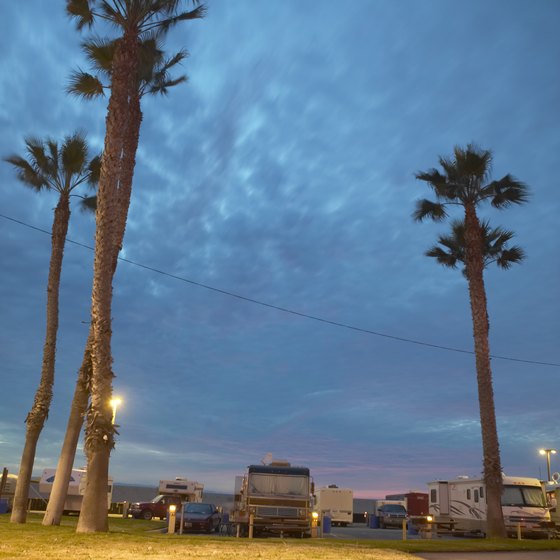 Families enjoy RV camping in Florida.