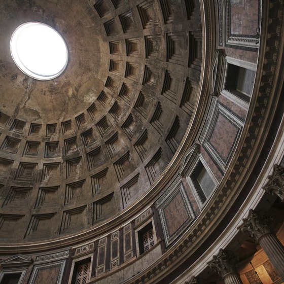 Visit the Pantheon in Rome, Italy.