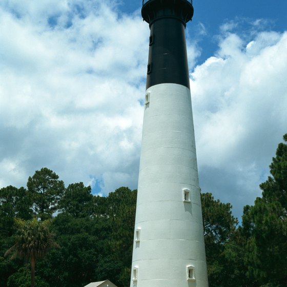 The Hunting Island Lighthouse is open to the public