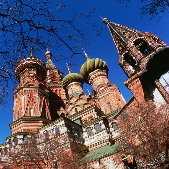 St. Basil's Cathedral numbers among Moscow's most famous destinations for visitors.