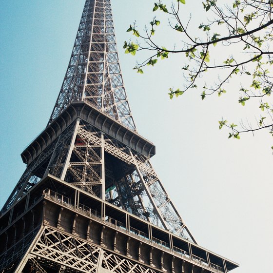 The Eiffel Tower is one stop on an inclusive European tour.