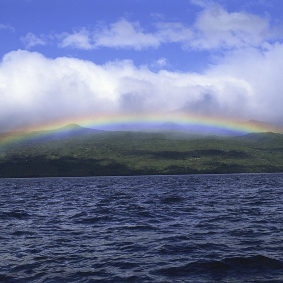 Rainbow over Fiji