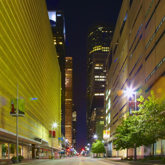 The Downtown area is one of Houston's hottest neighborhoods for nightlife.