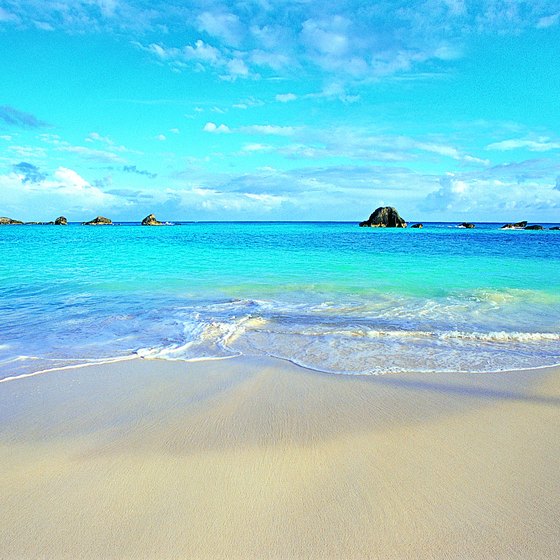 Bermuda's pristine beaches are one of its main tourist attractions.
