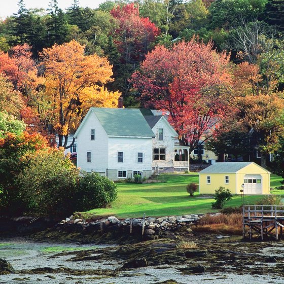 The scenic Maine coastline is a first-class summer sailing destination.