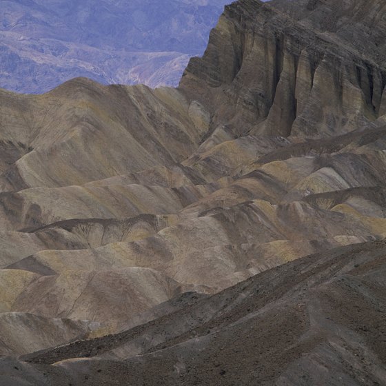 Death Valley National Park has a hot, dry climate.
