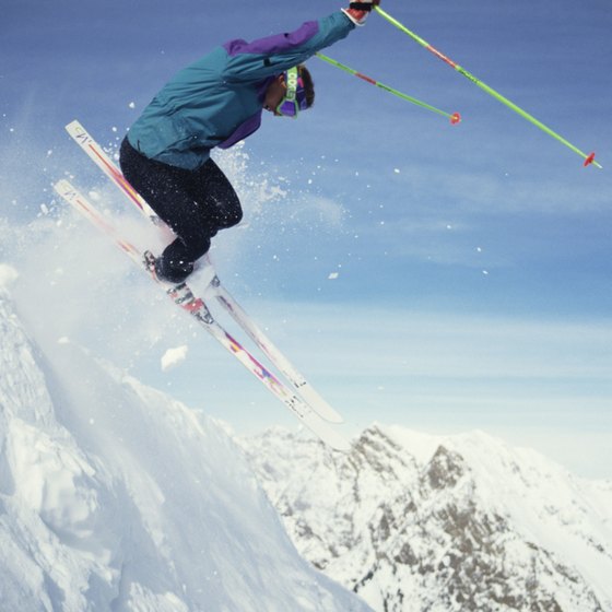 Enjoy the powder on a ski trip through Utah.