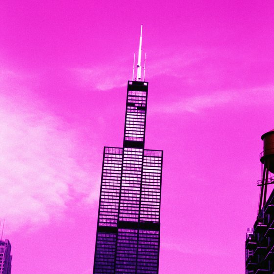 The Willis (formerly Sears) Tower Skydeck is 1,353 feet above ground.