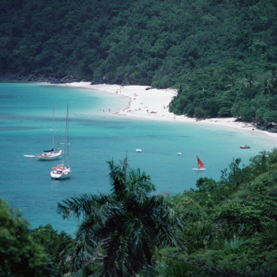 Trunk Bay on St. John island is a prime snorkeling locale.