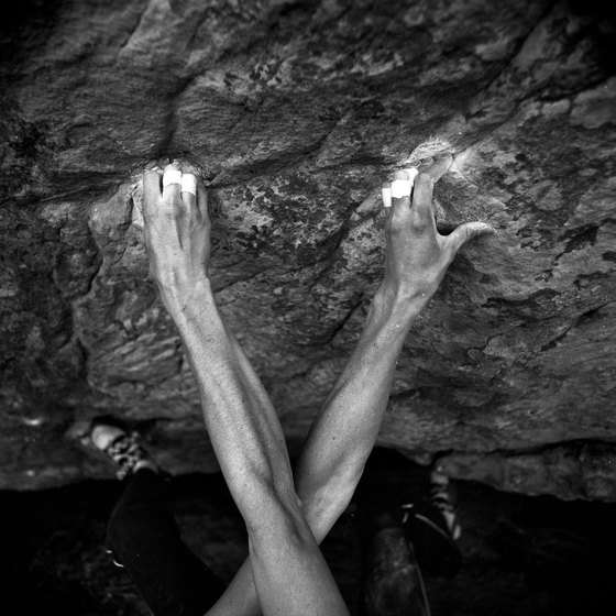 Rock climbing is a technical and demanding sport that novices shouldn't attempt without an instructor or guide..