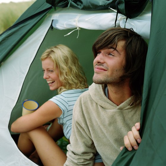 Whether you're in a tent or RV, you can camp from about May to October near Annandale.