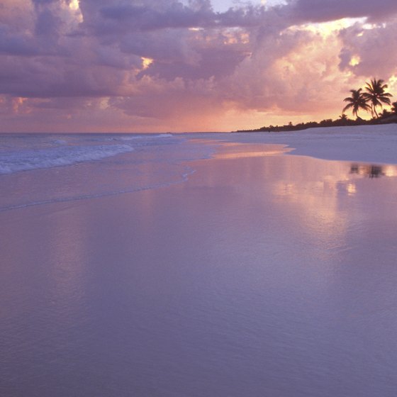 Cancun's beachfront resorts offer a romantic setting for honeymooners.