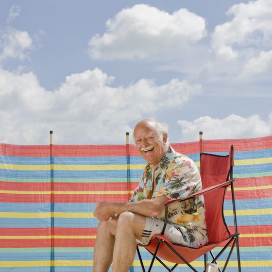 Bring your folding chair while you camp on an Orange County beach.