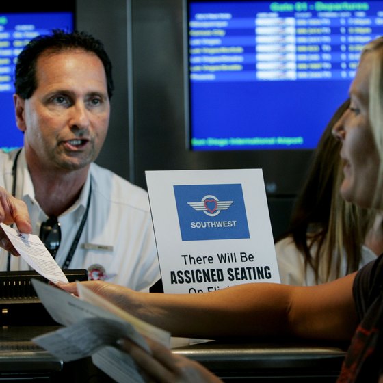 Check-in desks at the San Diego International Airport open as early as 4:30 a.m.
