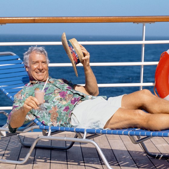 After boarding, relax on the sun deck to enjoy all the sights and sounds of embarking.