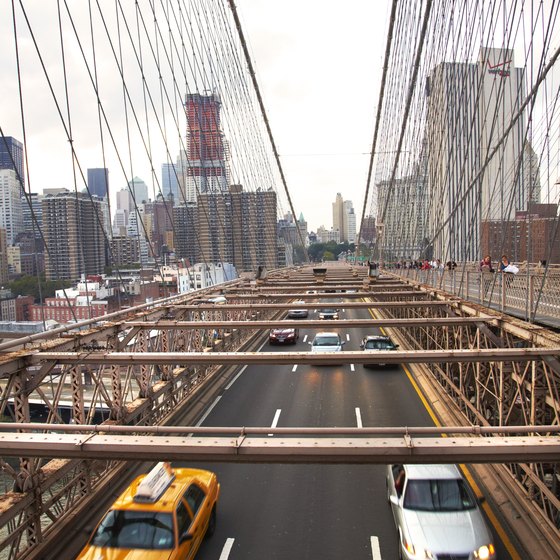 New York is the departure point for many escorted tours.