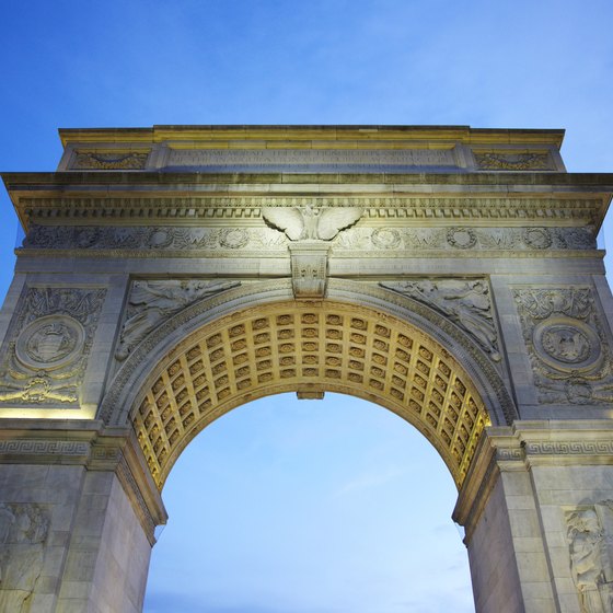 Washington Square Park is one of Greenwich Village's most popular attractions.