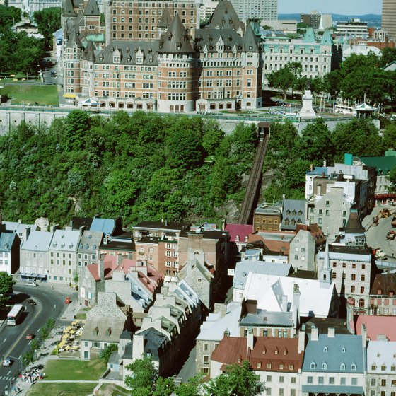 Quebec City is one of several Canadian cities you can reach from Orlando, Florida by air.