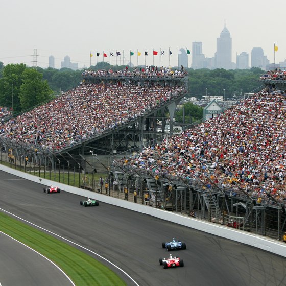 The Indianapolis Motor Speedway is one of the city's biggest attractions.
