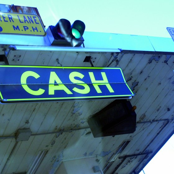 Illinois tolls require cash payments.