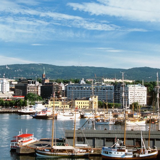 Oslo, Norway, is usually the first stop for vacationing visitors.