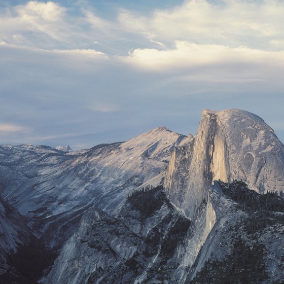 Half Dome, one of Yosemite's most widely recognized natural monuments.
