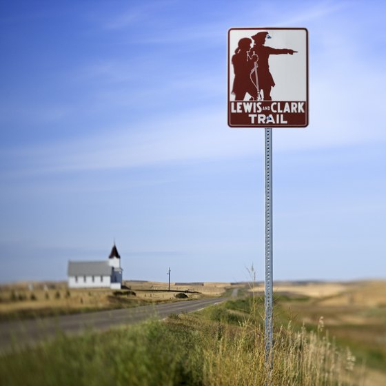 North Dakota has a flat, wide-open landscape.