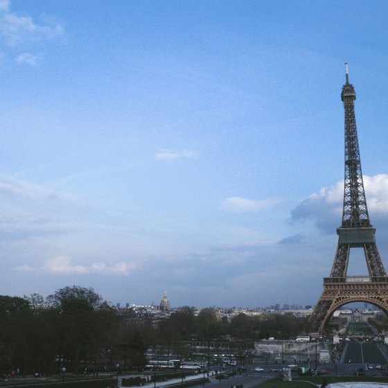 The Eiffel Tower ranks among Europe's most recognizable landmarks.