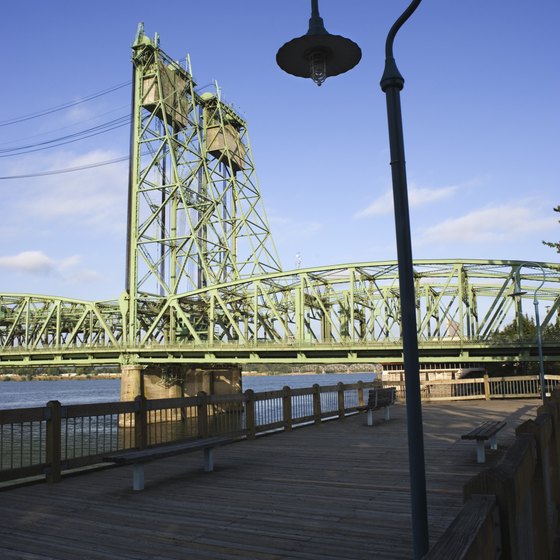 Portland is known as the City of Bridges.