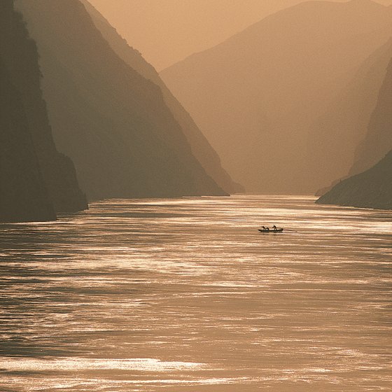 The Yangtze River is a busy thoroughfare that bisects China with vistas of magnificent gorges.