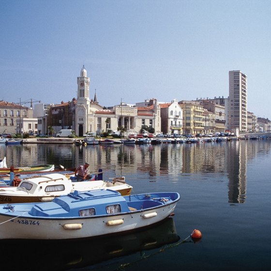 The understated harbor town of Sete is one of many unspoiled resorts in Languedoc-Roussillon.