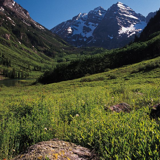 Aspen is surrounded by mountain wilderness on three sides.