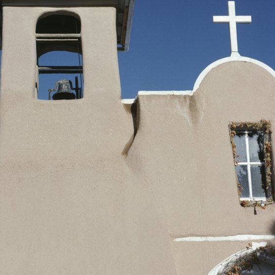 Adobe buildings epitomize New Mexico's architecture.