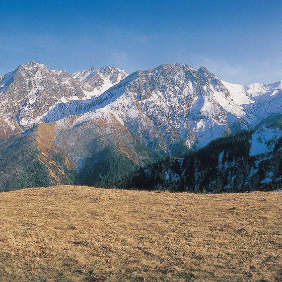 A Himalayan panorama.
