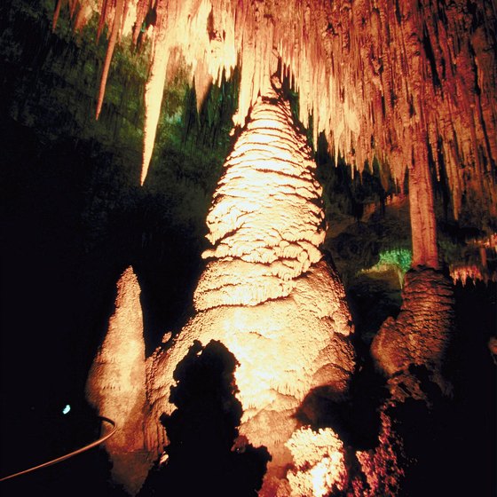 The subterranean world of Carlsbad Caverns National Park, New Mexico.