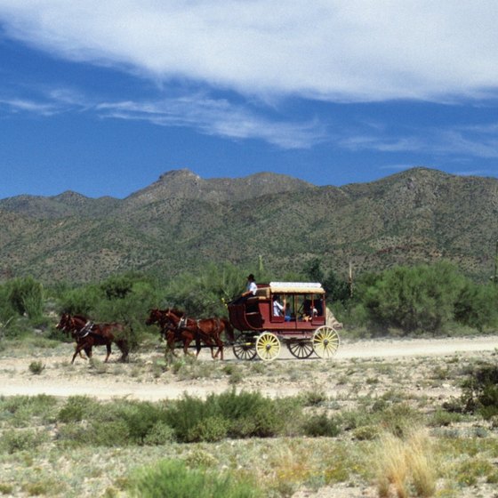 The Stagecoach at Old Tucson draws visitors to the area.