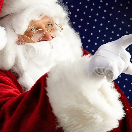 Visit Santa all summer at Holiday World in Santa Claus, Indiana.