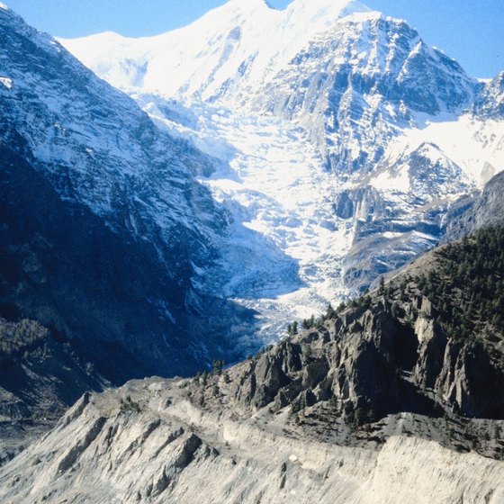 Nepal's mountainous terrain is ideal for climbing and trekking vacations.