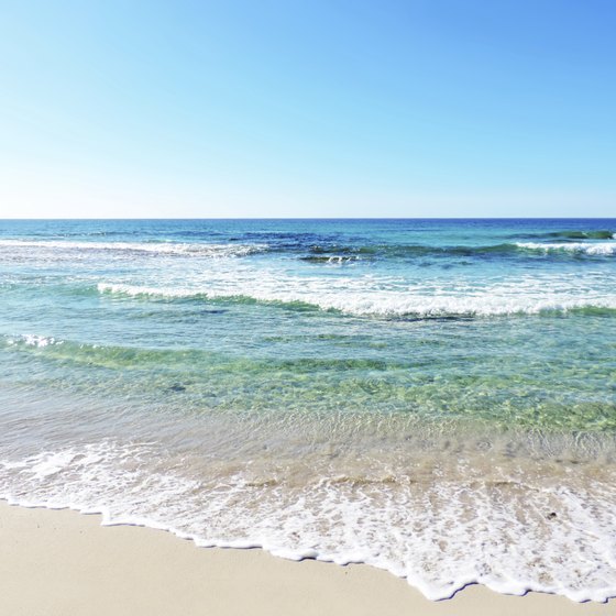 White sand and azure water greet you at the end of a road trip to Destin.