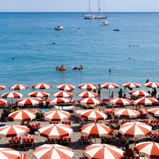 Italy is a sunbather's paradise.