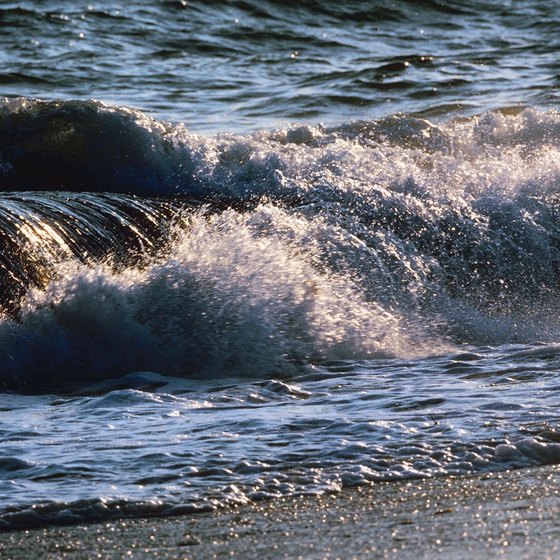 Great beaches abound near Mystic, Connecticut.